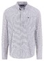 Fynch-Hatton Mini Wave Allover Pattern Shirt Peach-Blue