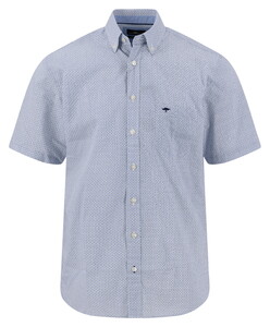 Fynch-Hatton Minimal Abstract Dotted Pattern Overhemd New Breeze
