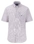 Fynch-Hatton Minimal Fantasy Pattern Short Sleeve Button-Down Overhemd Peony