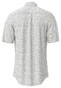 Fynch-Hatton Minimal Flower Pattern Button-Down Overhemd Horizon