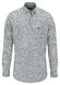 Fynch-Hatton Minimal Flower Pattern Button-Down Shirt Turf Green