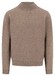 Fynch-Hatton Mock-Neck Cashmere Subtle Mélange Trui Light Taupe