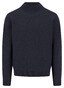 Fynch-Hatton Mock-Neck Cashmere Subtle Mélange Trui Navy
