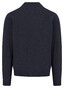 Fynch-Hatton Mock-Neck Cashmere Subtle Mélange Trui Navy
