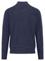 Fynch-Hatton Mock-Neck Winter Air Cotton Cashmere Trui Navy