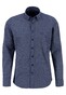 Fynch-Hatton Modern Check Triangle Overhemd Night