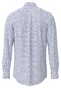 Fynch-Hatton Modern Diamond Check Pattern Overhemd Crystal Blue