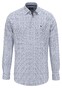 Fynch-Hatton Modern Diamond Check Pattern Overhemd Crystal Blue