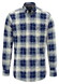 Fynch-Hatton Modern Flannel Check Button-Down Overhemd Dark Ivy