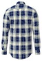Fynch-Hatton Modern Flannel Check Button-Down Overhemd Dark Ivy