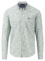 Fynch-Hatton Modern Mini Fantasy Circles Overhemd Bladgroen