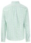 Fynch-Hatton Modern Oxford Vertical Stripes Button-Down Overhemd Turf Green