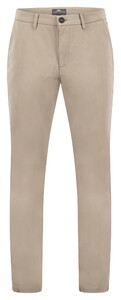 Fynch-Hatton Modern Uni Color Cotton Stretch Broek Khaki