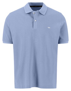Fynch-Hatton Modern Uni Color Premium Cotton Polo New Breeze