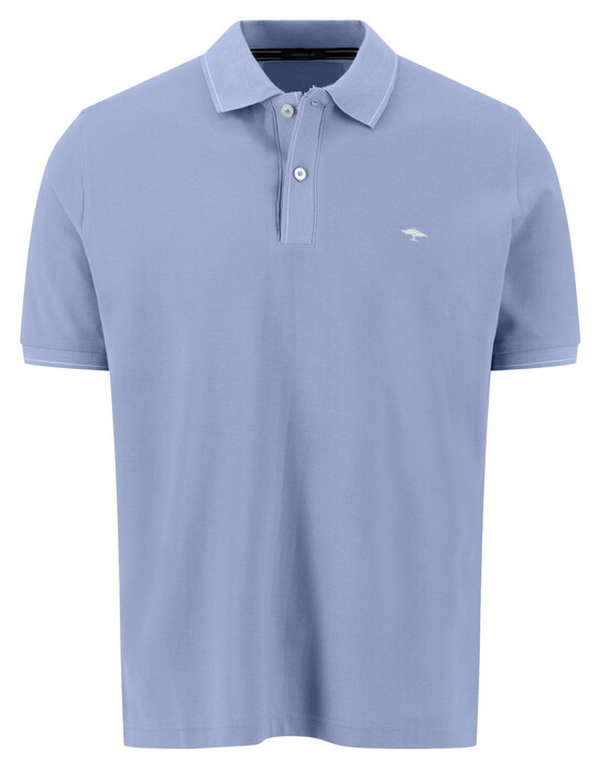 Fynch-Hatton Modern Uni Color Premium Cotton Polo New Breeze