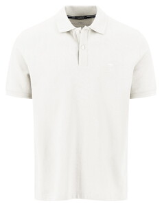 Fynch-Hatton Modern Uni Color Premium Cotton Polo New Off White