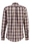 Fynch-Hatton Multi Check Button Down Shirt Burnt Orange