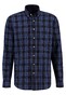 Fynch-Hatton Multi Checks Button Down Overhemd Night