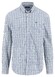 Fynch-Hatton Multi Combi Check Button-Down Overhemd Fern-Blue