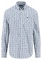Fynch-Hatton Multi Combi Check Button-Down Overhemd Fern-Blue