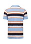 Fynch-Hatton Multi Stripe Fantasy Poloshirt Navy-Multi