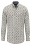 Fynch-Hatton Multi Triangle Graphic Pattern Overhemd Misty Blue
