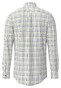 Fynch-Hatton Multicolor Check Washed Oxford Overhemd Pear-Multi