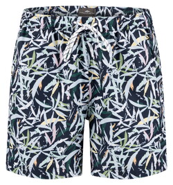 Fynch-Hatton Multicolor Fantasy Leaves Swim Short New Breeze
