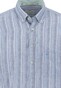 Fynch-Hatton Multicolor Linnen Cotton Striped Overhemd Light Peony-Blue-Multi