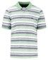 Fynch-Hatton Multicolor Stripe Polo Turf Green-Blue