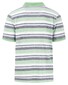 Fynch-Hatton Multicolor Stripe Polo Turf Green-Blue