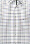 Fynch-Hatton Multicolor Washed Oxford Check Overhemd White-Blue-Multi