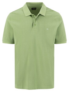 Fynch-Hatton New Solid Piqué 2-Ply Cotton Polo Avocado