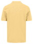 Fynch-Hatton New Solid Piqué 2-Ply Cotton Polo Pale Yellow