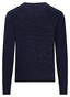 Fynch-Hatton O-Neck Air Cotton Trui Navy