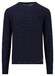 Fynch-Hatton O-Neck Air Cotton Trui Navy