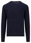 Fynch-Hatton O-Neck Air Cotton Trui Navy