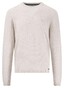 Fynch-Hatton O-Neck Air Cotton Trui New Off White