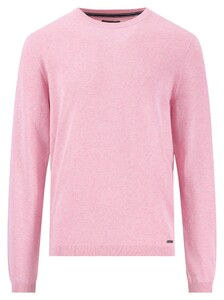 Fynch-Hatton O-Neck Air Cotton Trui Peony