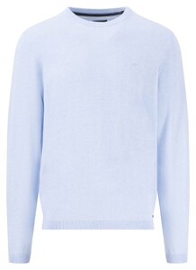 Fynch-Hatton O-Neck Air Cotton Trui Summer Breeze