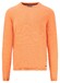 Fynch-Hatton O-Neck Air Cotton Trui Sunny Orange