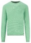Fynch-Hatton O-Neck Air Cotton Trui Turf Green