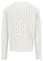 Fynch-Hatton O-Neck Cable Knit Trui New Off White