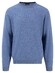 Fynch-Hatton O-Neck Cashmere Uni Color Trui Cloud Blue