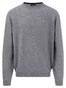 Fynch-Hatton O-Neck Cashmere Uni Color Trui Steel