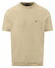 Fynch-Hatton O-Neck Cotton Linen T-Shirt Pistachio