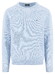 Fynch-Hatton O-Neck Donegal Knit Pullover Crystal Blue