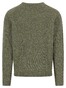Fynch-Hatton O-Neck Donegal Knit Trui Dark Ivy