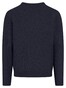 Fynch-Hatton O-Neck Donegal Knit Trui Navy