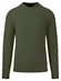 Fynch-Hatton O-Neck Fine Knit Pullover Dusty Olive